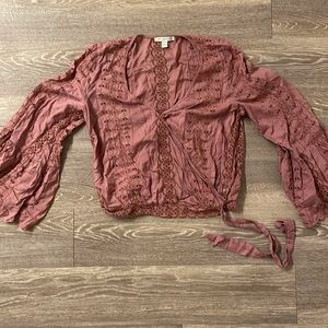 American Eagle Bell-sleeved Top